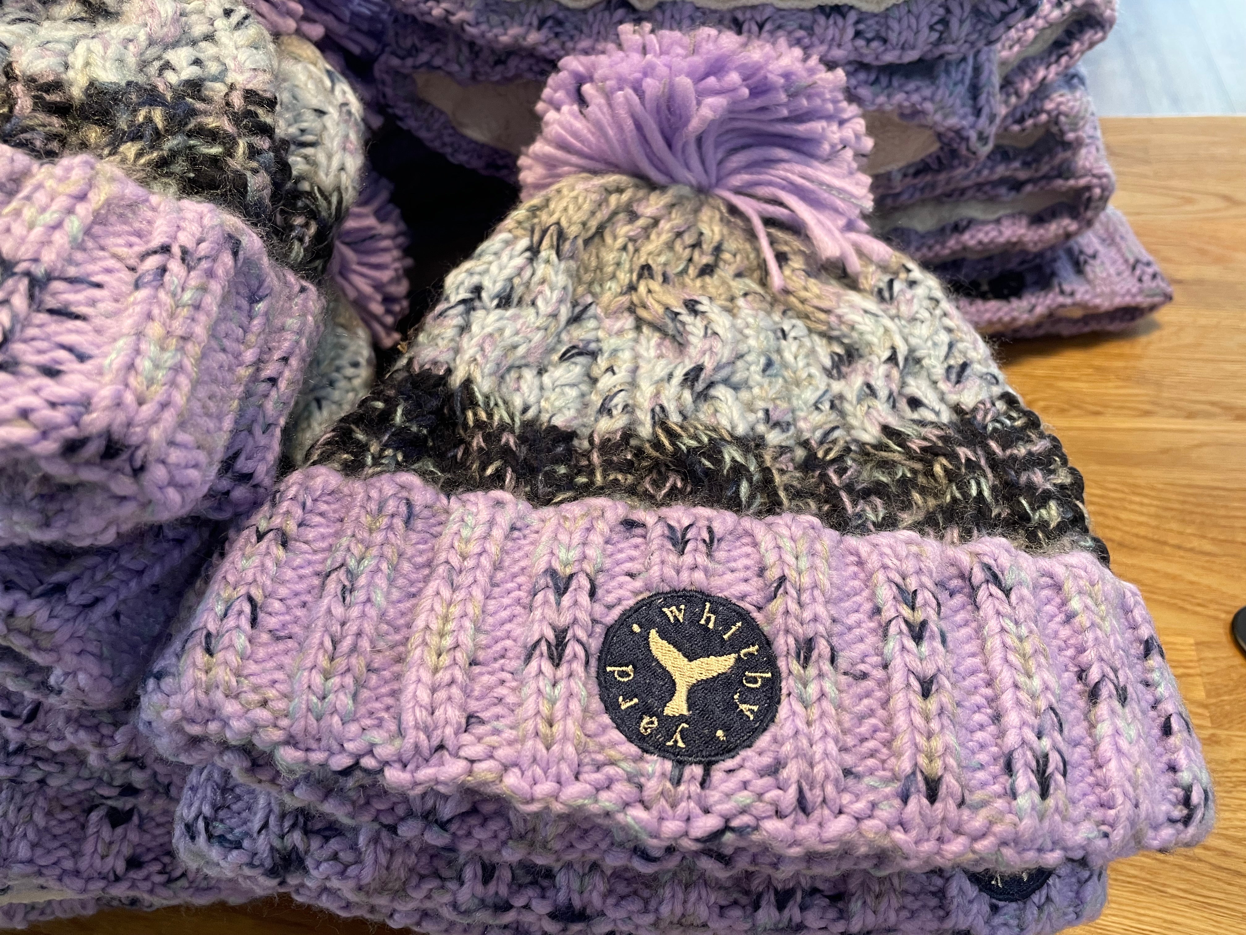 Lavender Fizz Bobble Hat