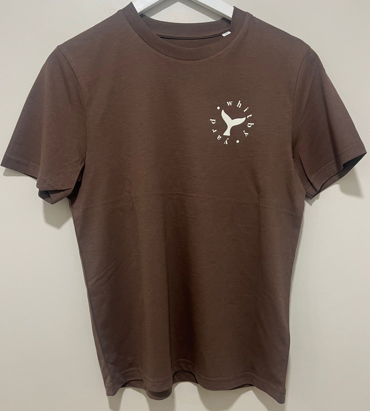 Unisex T Shirt ‘Oars with coordinates’ - Brown