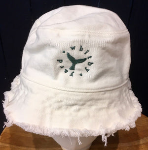 Bucket Hat with Fringe (various colours)