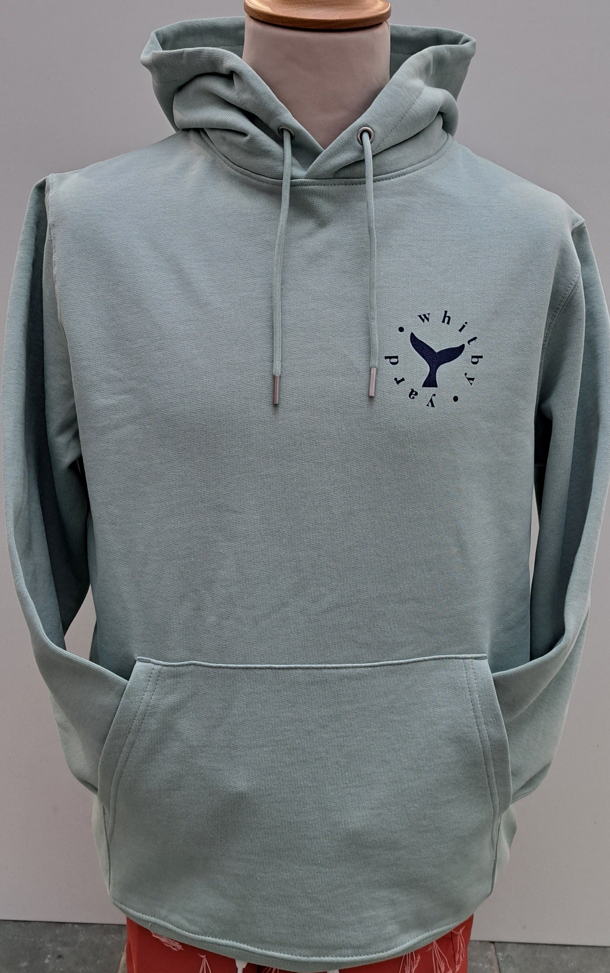 Unisex Hoodie ‘Saltburn Surfboard’ - Aloe Green