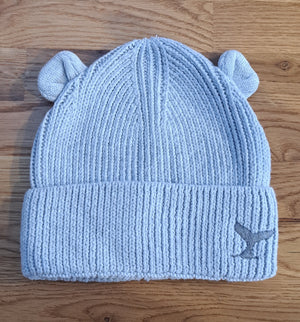 Baby Organic Cotton Ribbed Beanie (various colours)