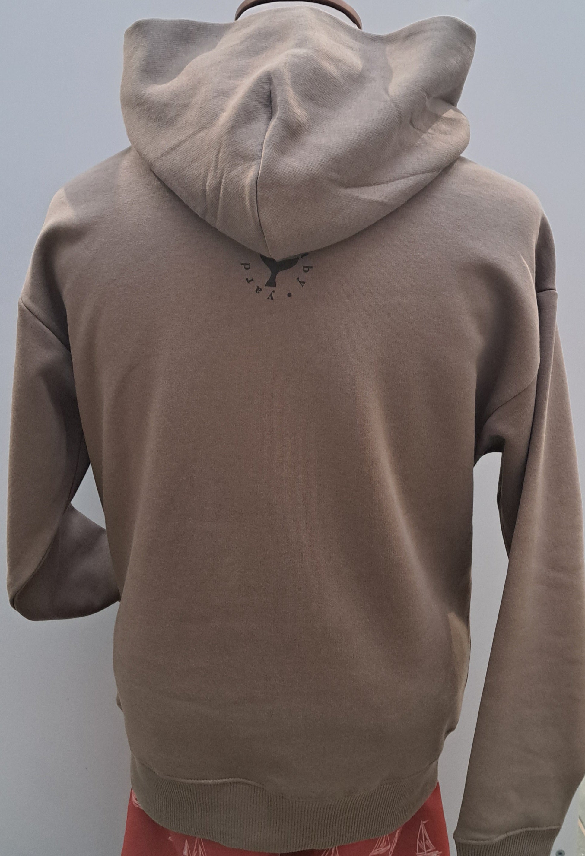 Unisex Organic cotton Saltburn Co ordinates Oversize Hoodie in Driftwood