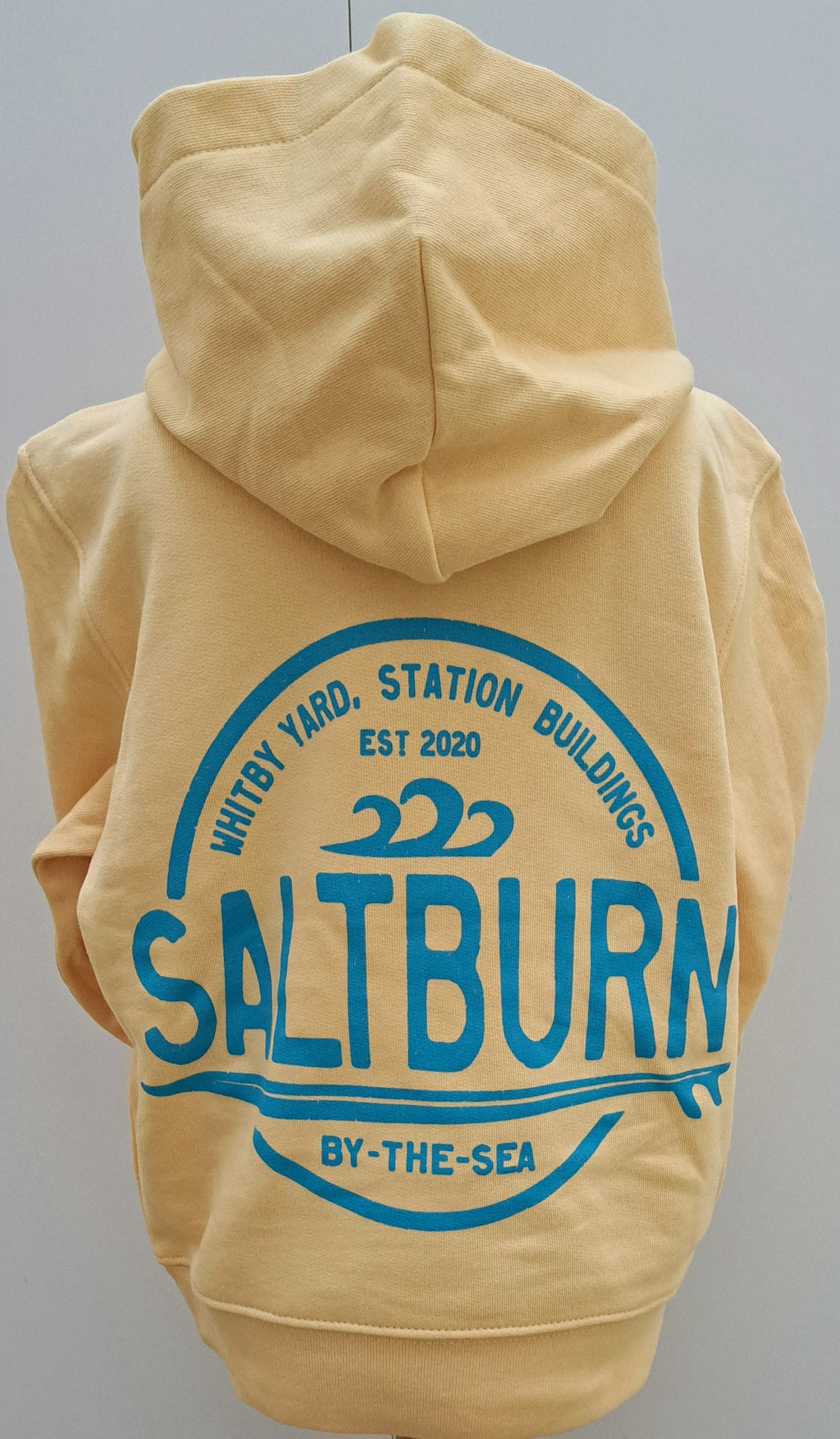 Children’s ‘Saltburn Circle’ pullover Hoodie - Viva Yellow