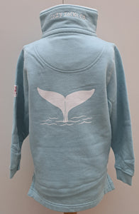 Kid’s Sweatshirt Lazy Jacks Age 1/2 ‘Whale Tail’ 1/4 Zip - (various colours)