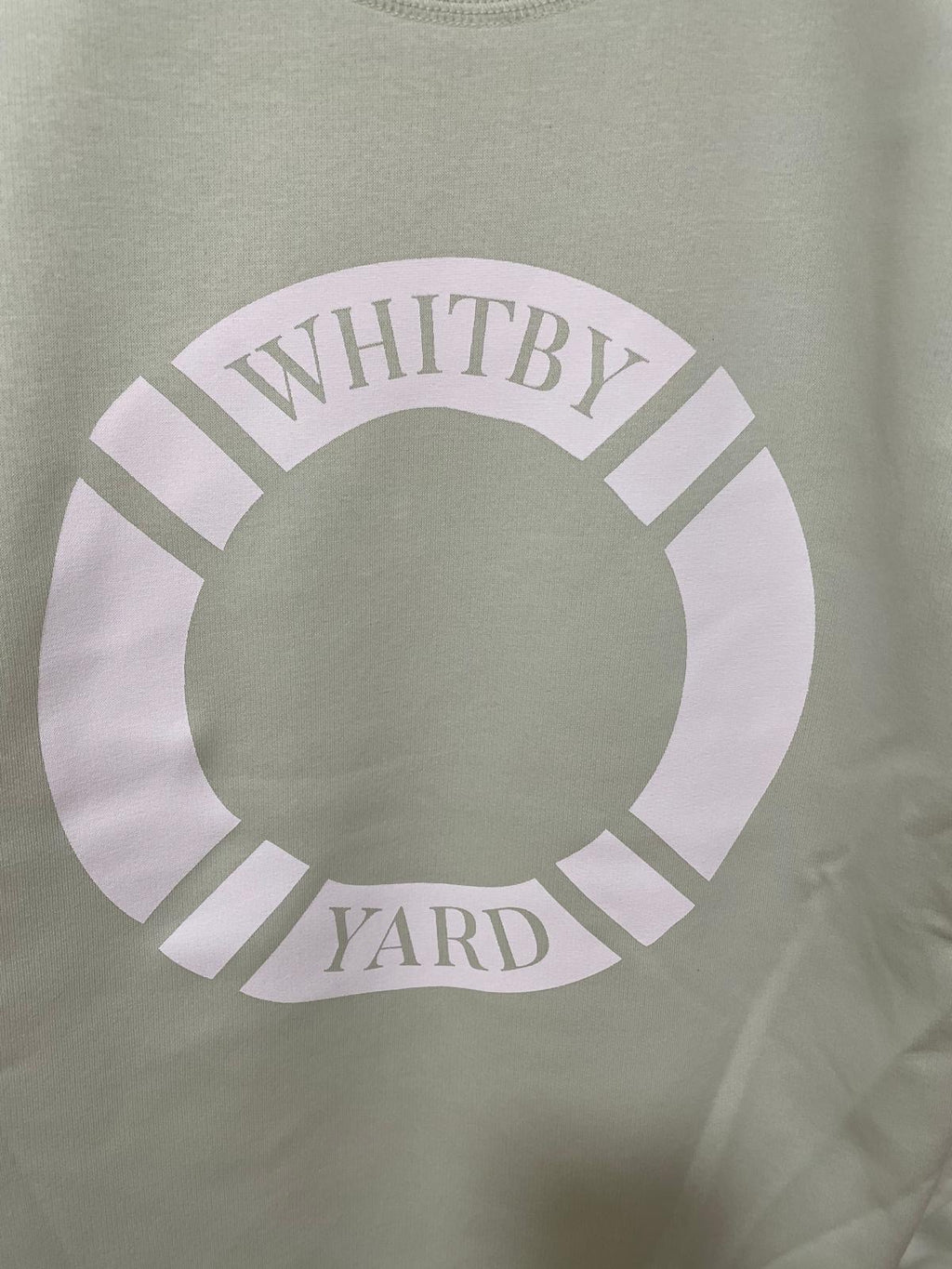 Unisex Sweatshirt ‘Lifebuoy’ - Stem Green