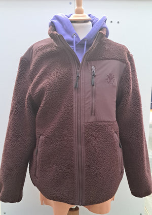 Unisex Long Sleeve Jacket - Plum