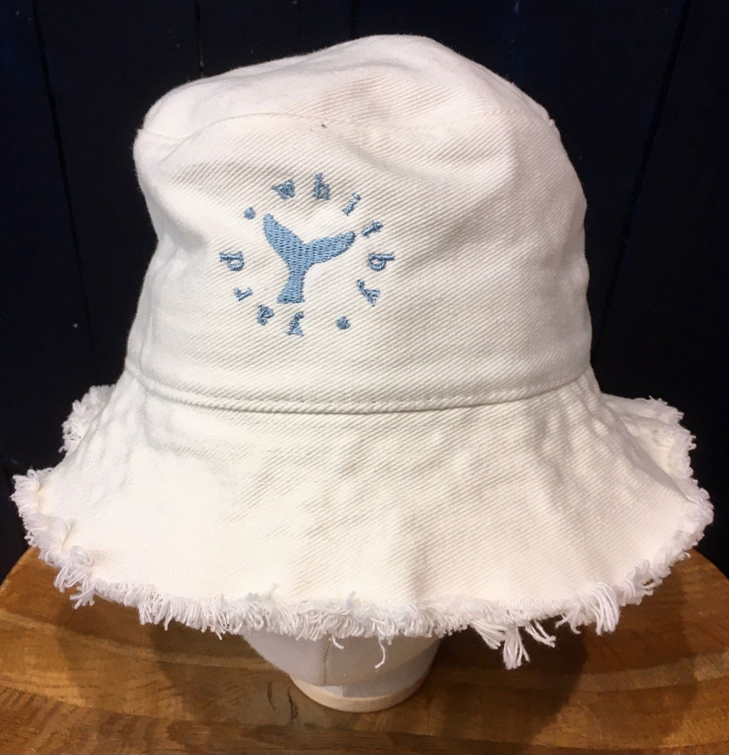 Bucket Hat with Fringe (various colours)