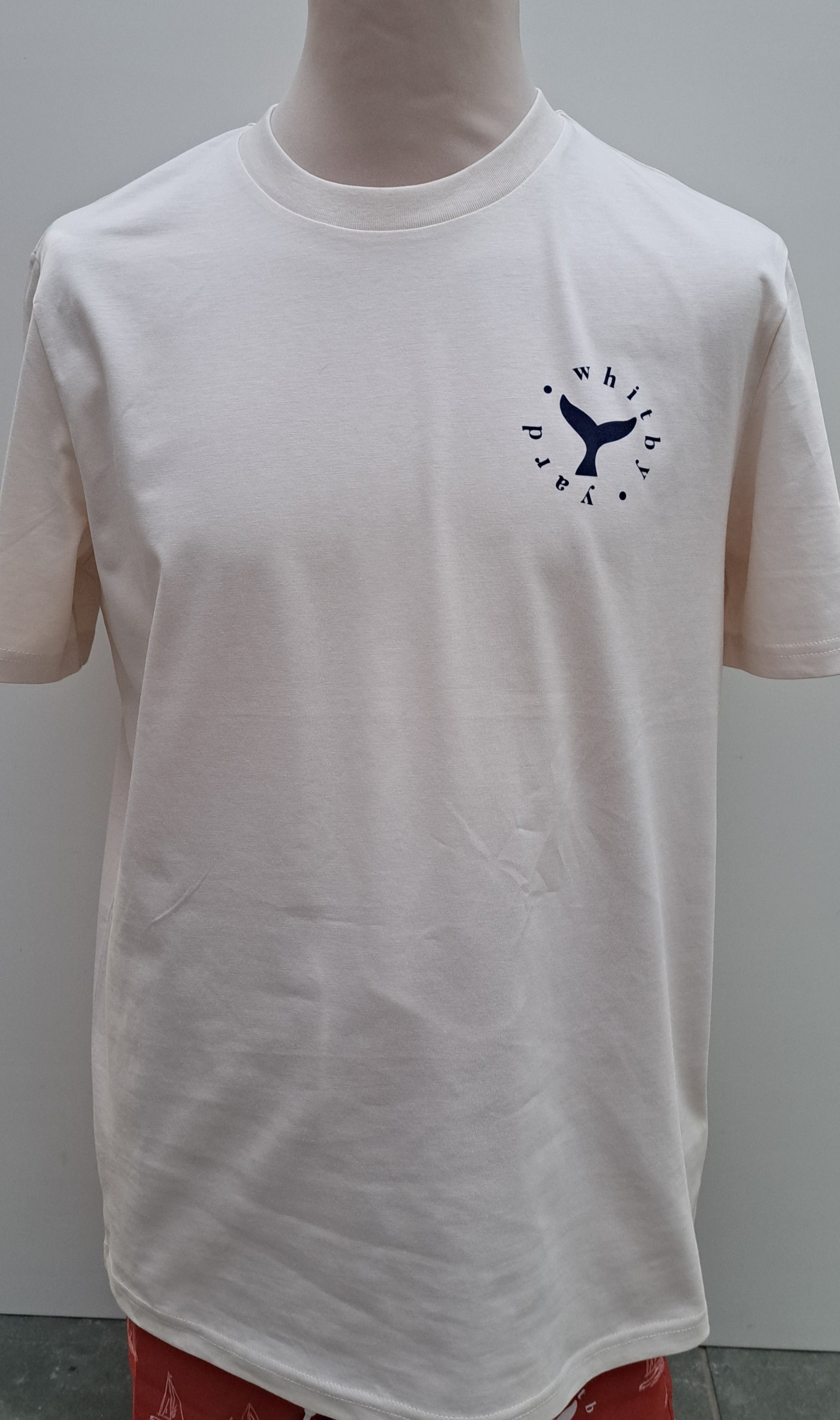 Unisex T Shirt ‘Saltburn Surfboard’ - Cream