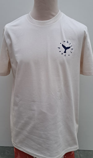 Unisex T Shirt ‘Saltburn Surfboard’ - Cream