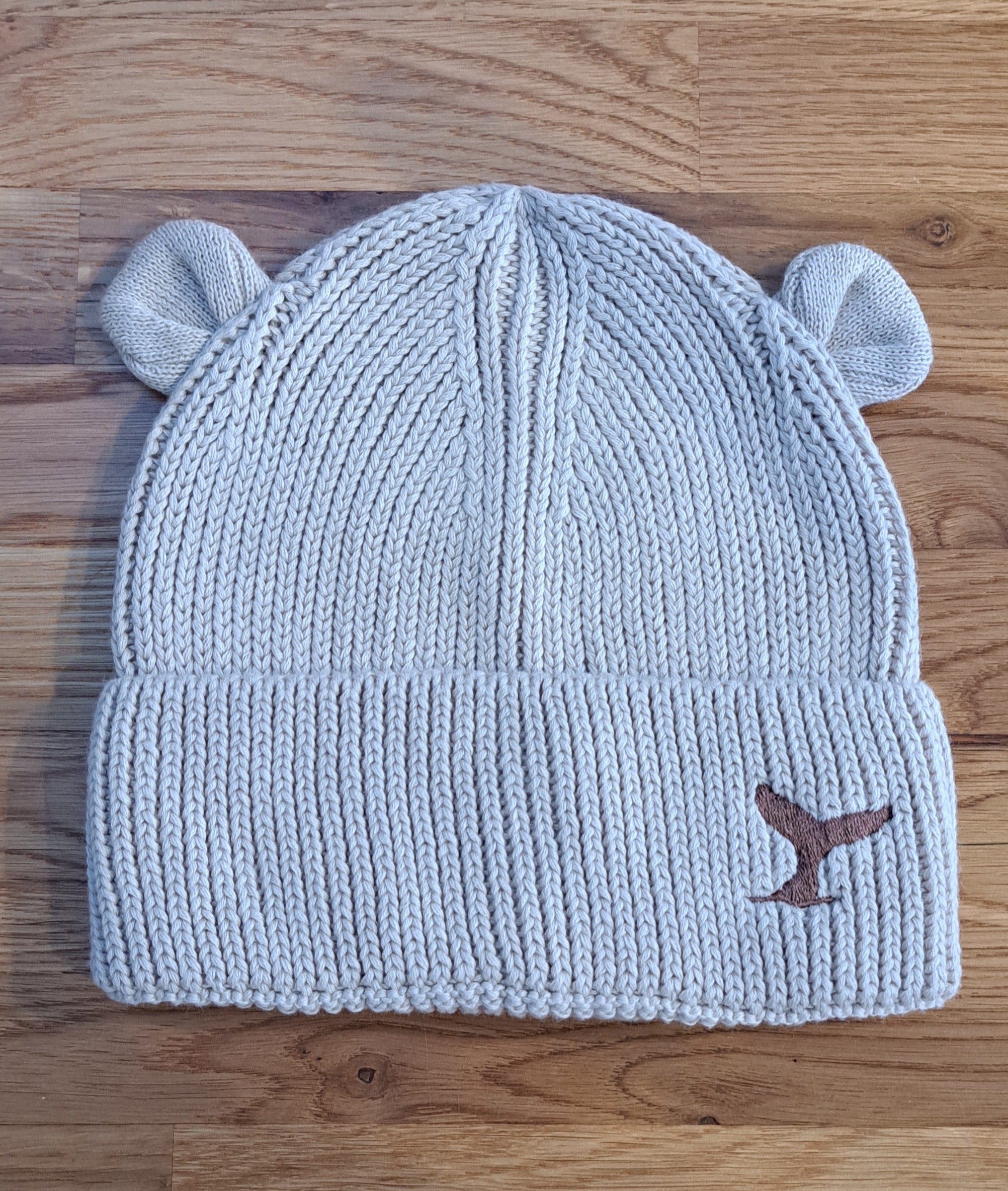 Baby Organic Cotton Ribbed Beanie (various colours)