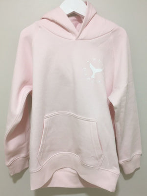 Children’s Hoodie ‘Whale Tail’ - Pale Pink