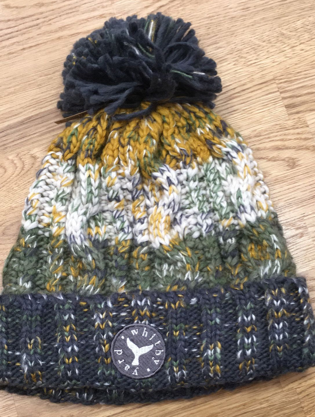 Autumn Moss Bobble hat