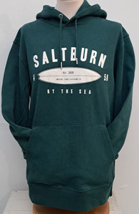 Unisex Organic cotton Saltburn co ordinates Hoodie in Glazed Green