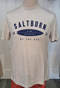 Unisex Saltburn co ordinates T shirt in Oatmeal