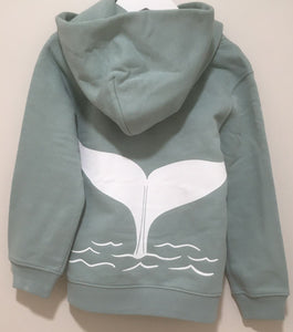 Children’s Hoodie ‘Whale Tail’ - Jade