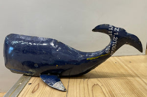 Metal Blue Whale