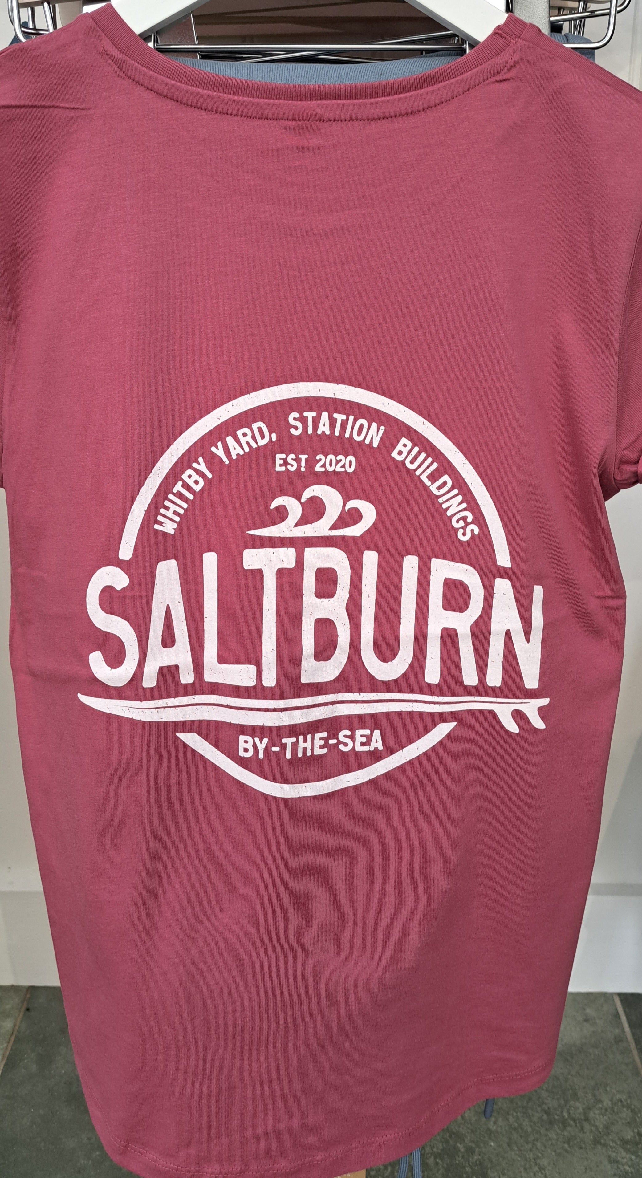 Womens  Saltburn ‘Circle’ T shirt in Berry