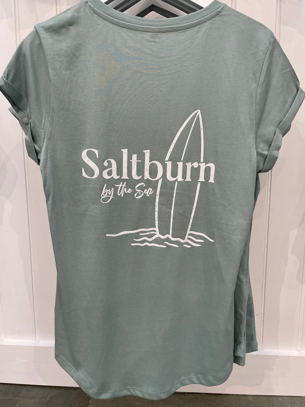 Women's  Saltburn T shirt in Slate Green
