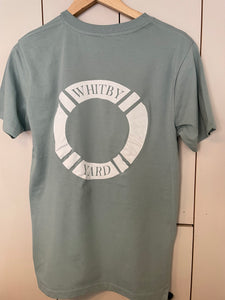 Unisex ‘Lifebuoy’ T shirt - Slate Green