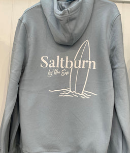 Unisex Saltburn Surfboard Hoodie in Sky Blue