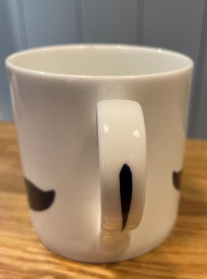 Fine Bone China Mug - Blue Whale Tail Design